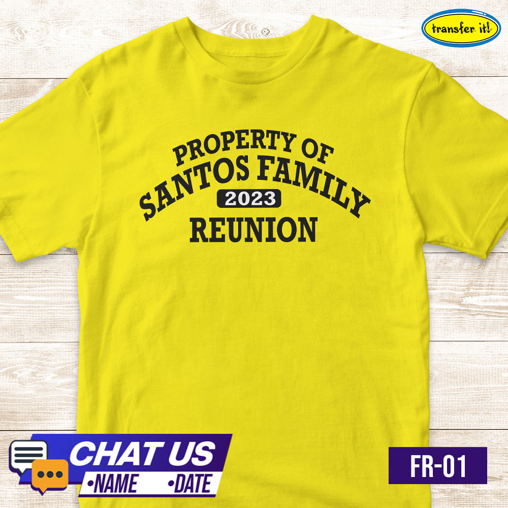Family Reunion Shirt Family Homecoming Editable Name Year Design Adult & Kids Sold per piece