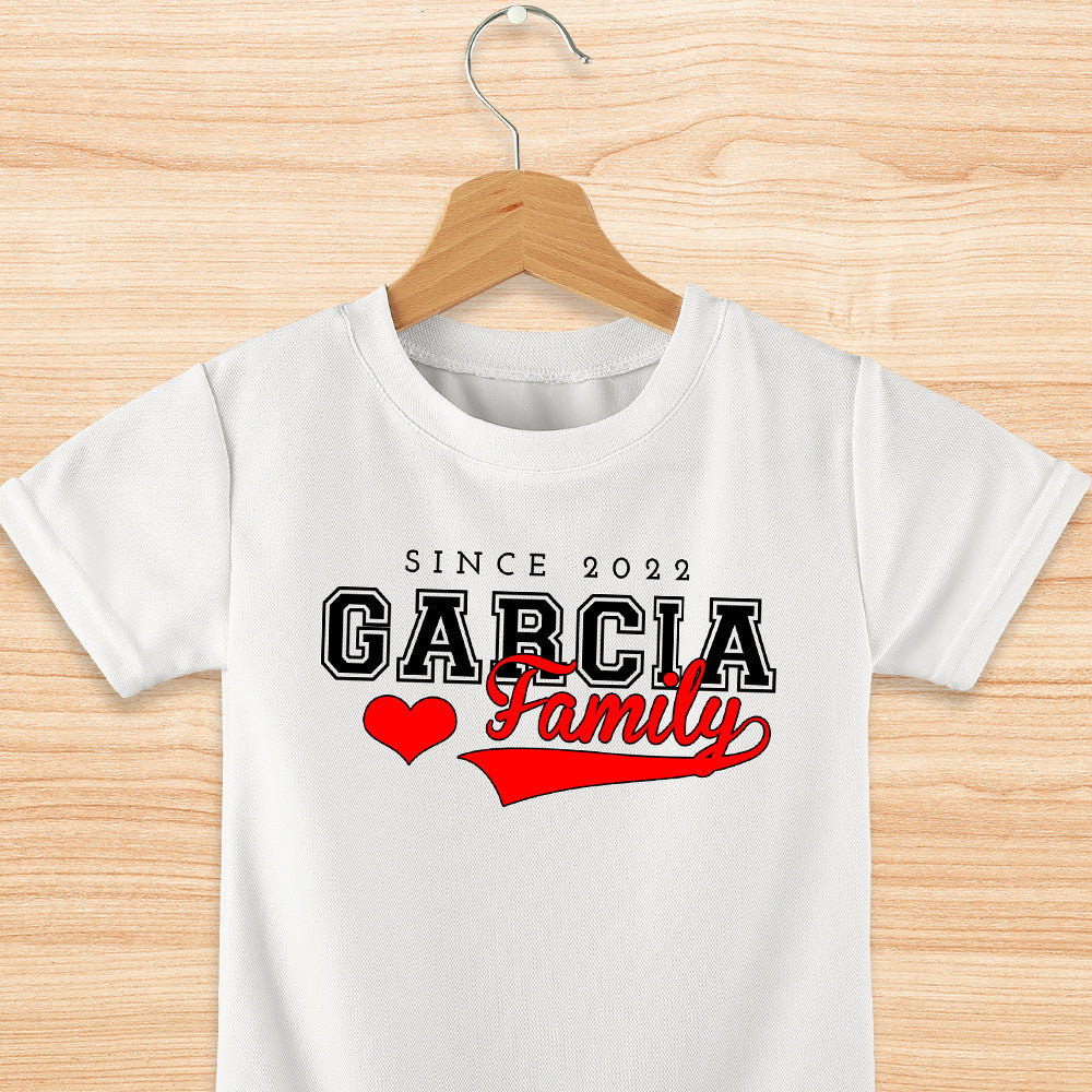 Transfer It Personalized Editable year Reunion shirt Family Day T-Shirt Sold per Piece