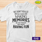 Transfer It Statement Family Shirt Design Personalize Reunion Shirt "SOLD per PIECE"