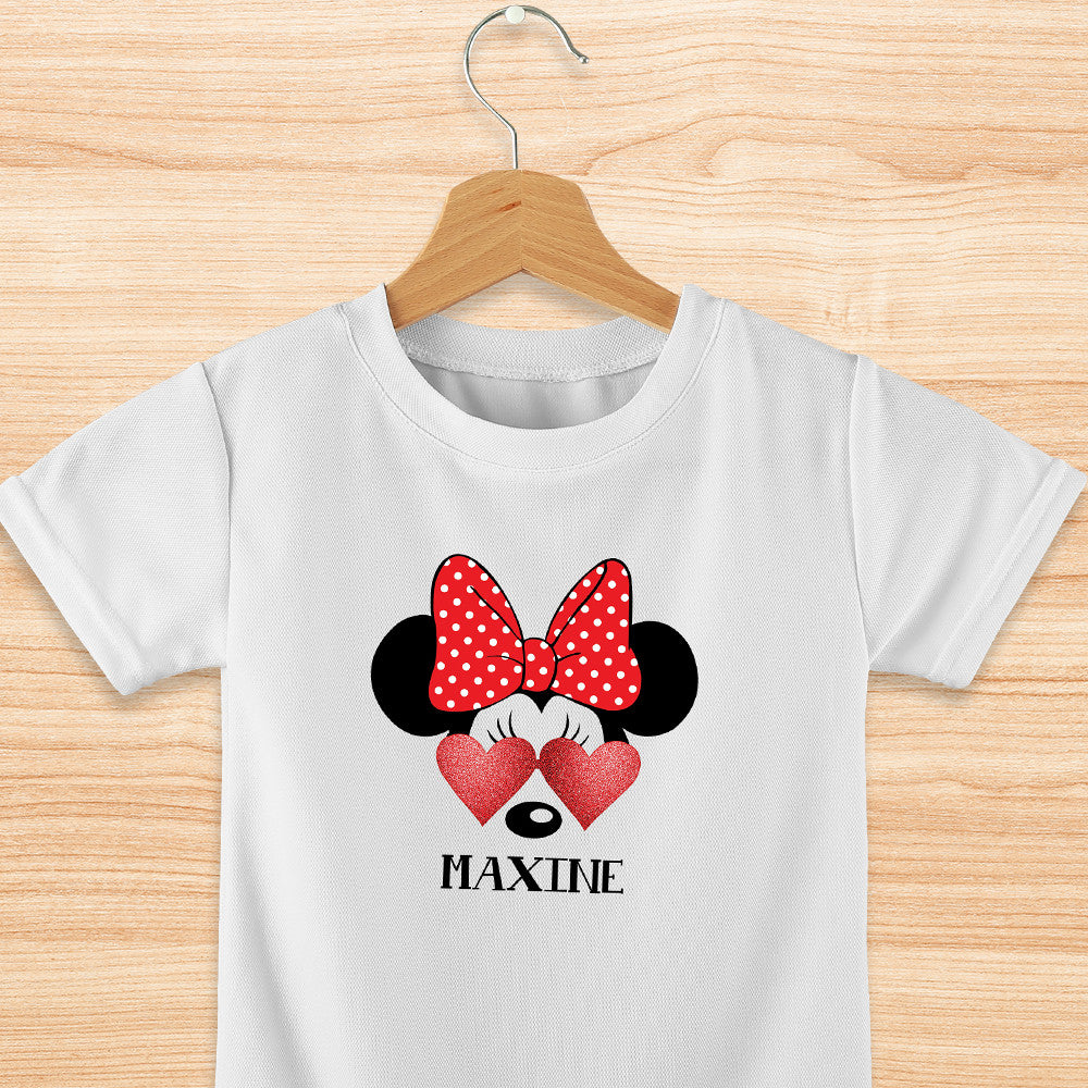 Transfer It Mickey Mouse Daddy Mini Mommy Baby Mouse Personalized Family Shirt Sold per Piece