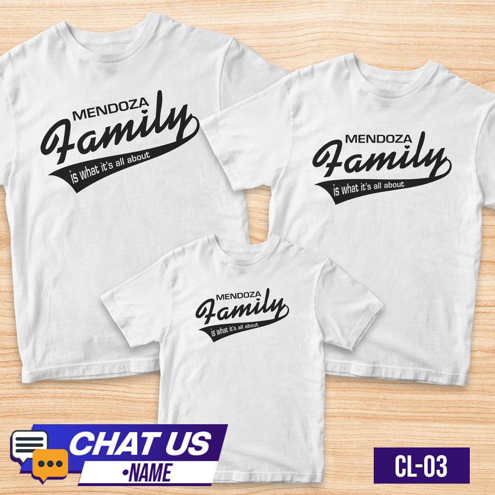Transfer It Personalized Reunion Family T-shirt Family day Sold per Piece