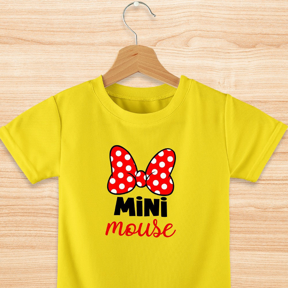 Transfer It Mickey Mini Mouse Head Daddy Mommy Baby Personalize Family Shirt SOLD per PIECE