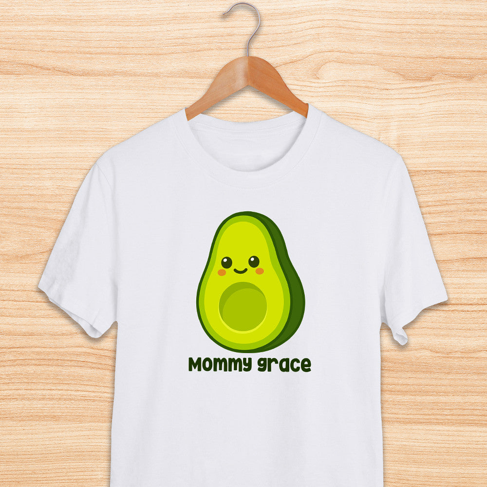 Transfer It Personalize Avocado Family Shirt Cute Fruits Daddy Mommy Baby Sold per Piece