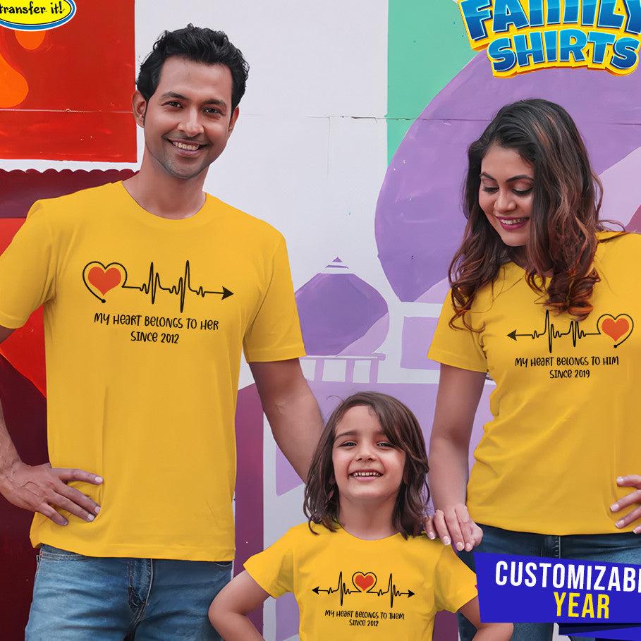 Transfer It Personalized I love my family Connection Tshirt Reunion Shirt SOLD per PIECE