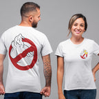 Shirt planet Parody Ghost Buster Movie Unisex Fashion Tee Short sleeve Cotton High Quality