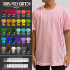 Shirt planet Kawaii faces Emoticons Design Blue Pink Lilac Y.Gold Red E.Green T-shirt High quality