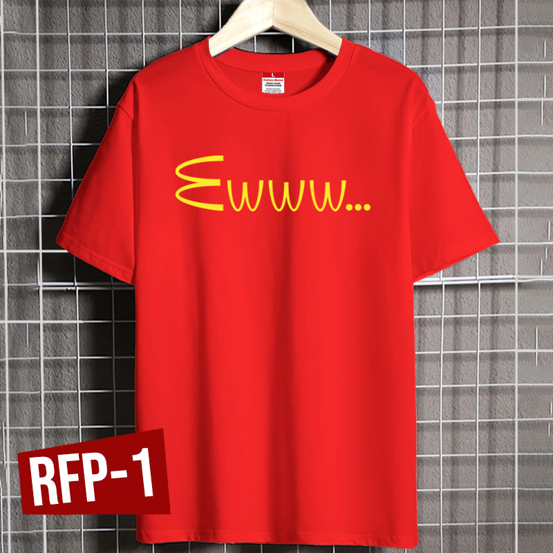 Shirt planet Fast food & Coffee shops parody Design Collection Funny shirt Unisex T-shirt