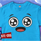Shirt planet Kawaii faces Emoticons Design Blue Pink Lilac Y.Gold Red E.Green T-shirt High quality