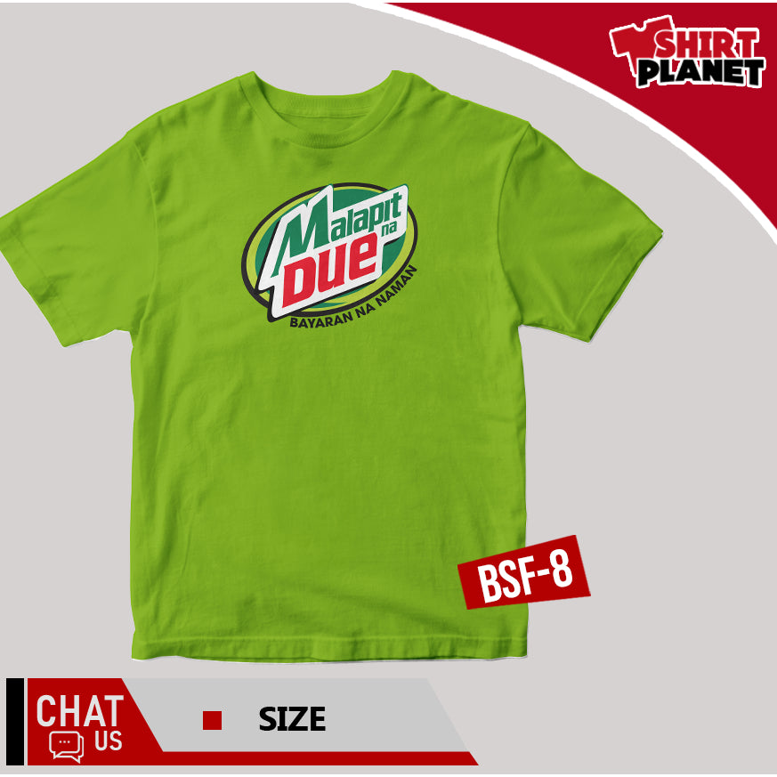 Brand Parody Coke milo Tang juice Royal Bear brand Alaska Mountain dew Tops High quality Unisex