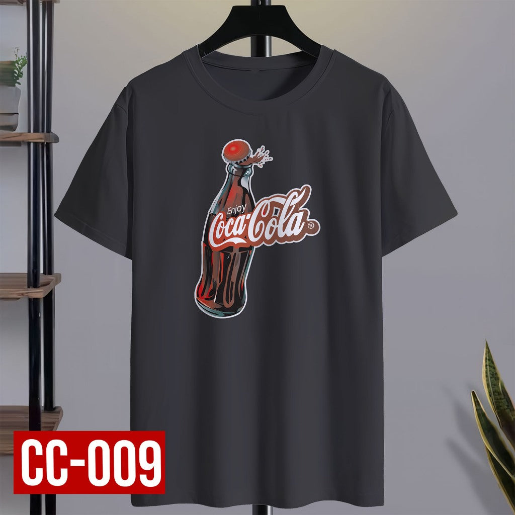 Shirt planet Parody Coke diet Enjoy cherry coke Coca-cola Design T-shirt Unisex
