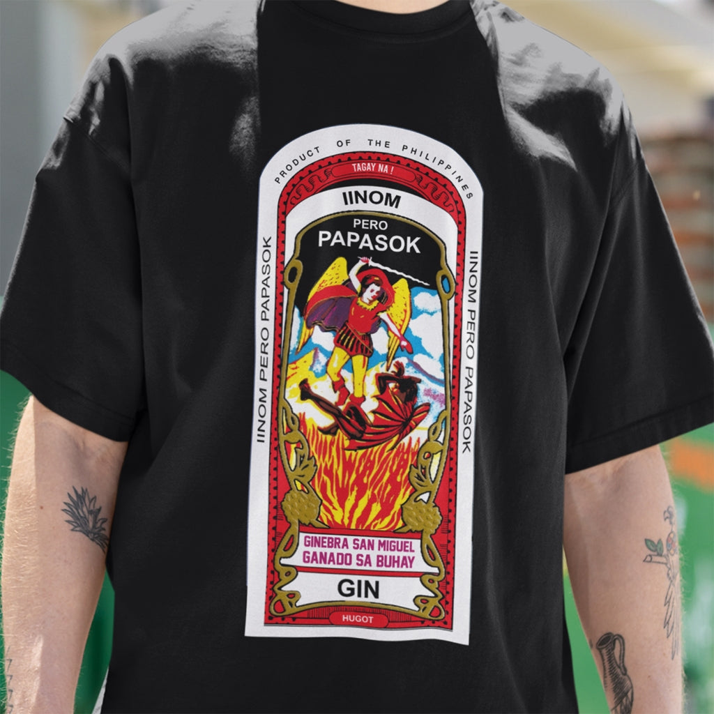 Shirt planet Funny parody Statement Ginebra San Miguel Collection High Quality T-shirt Unisex