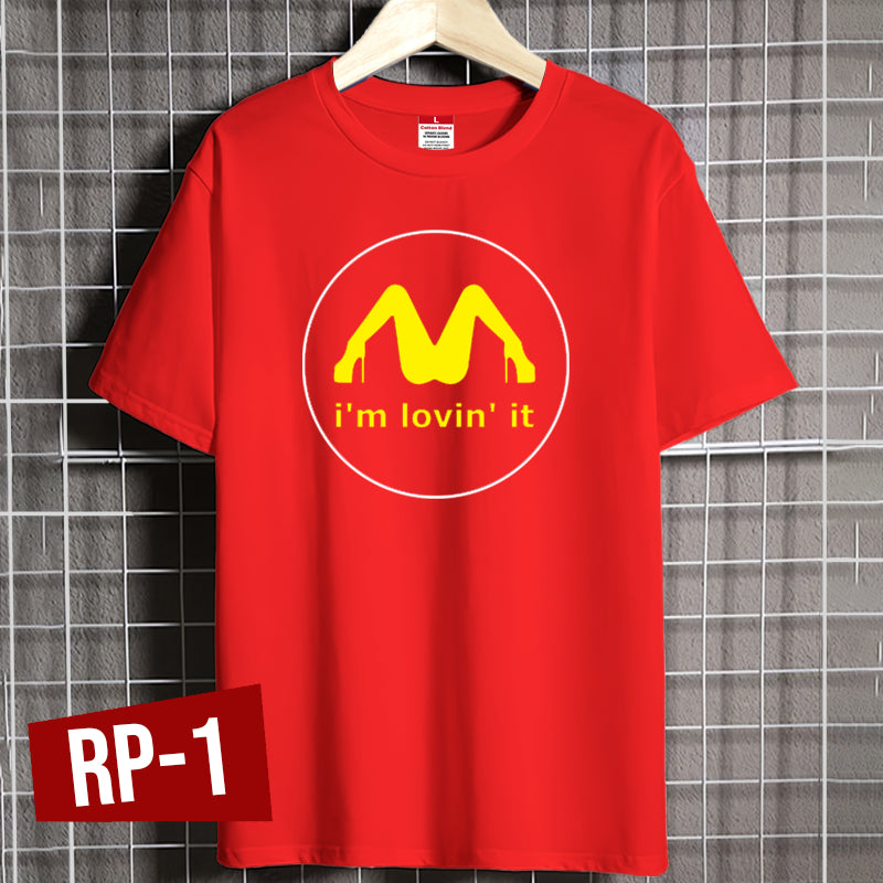 Shirt planet Famous parody Rated R logo Brands & Movie High quality T-shirt