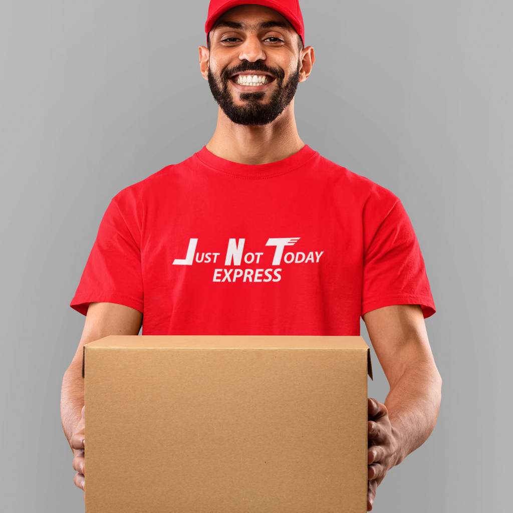 Famous Logistics Company Parody Design Collection Funny T-shirt for Men & Women