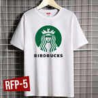 Shirt planet Fast food & Coffee shops parody Design Collection Funny shirt Unisex T-shirt