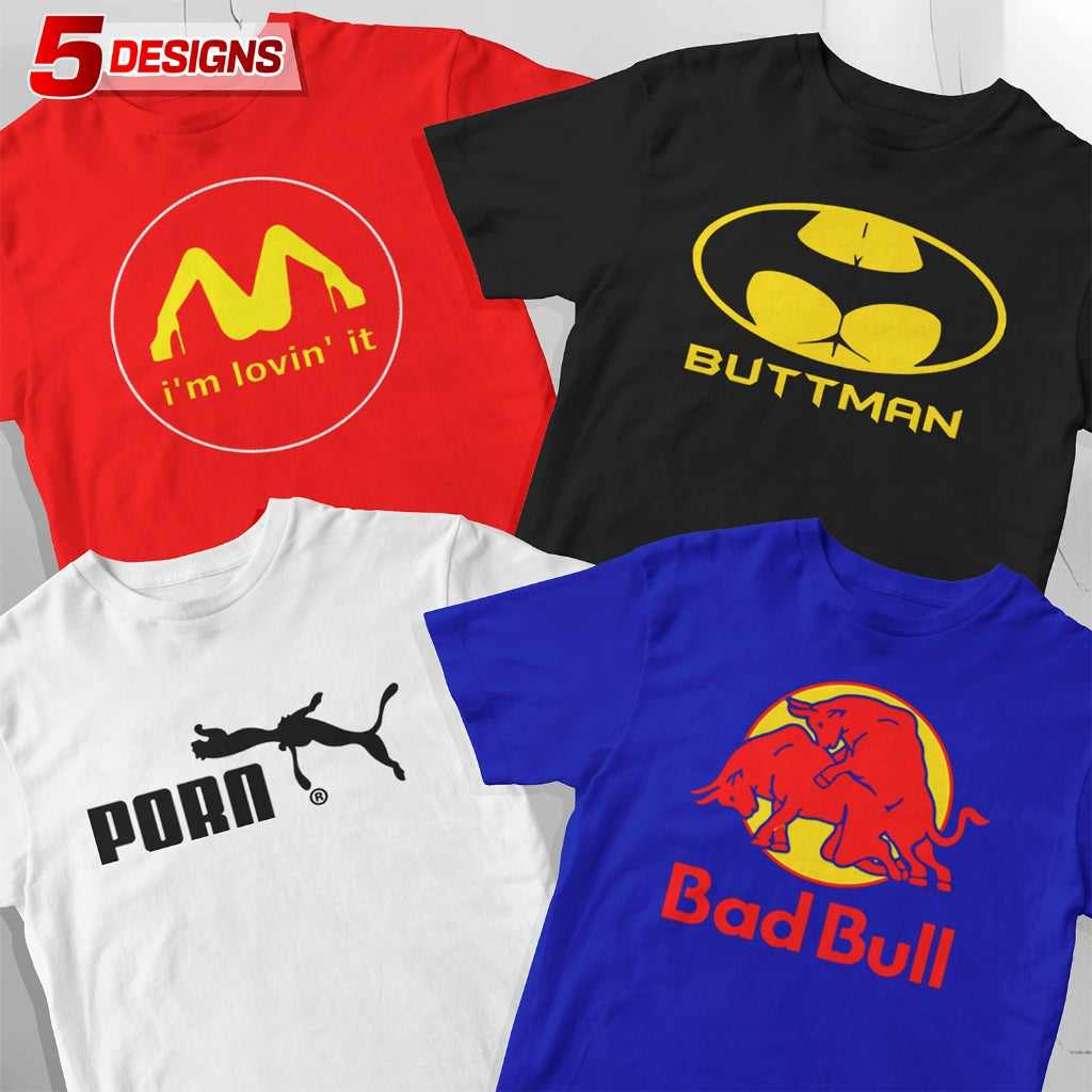 Shirt planet Famous parody Rated R logo Brands & Movie High quality T-shirt