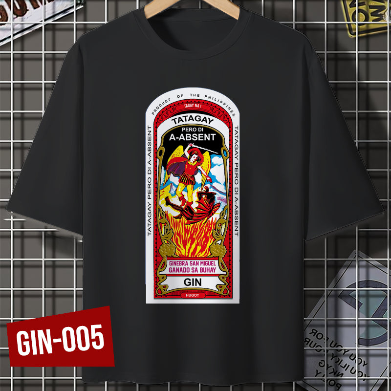 Shirt planet Funny parody Statement Ginebra San Miguel Collection High Quality T-shirt Unisex