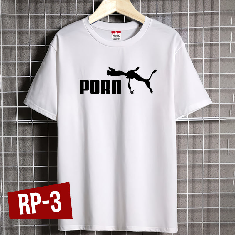 Shirt planet Famous parody Rated R logo Brands & Movie High quality T-shirt