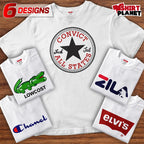 Famous Brands Parody Design Collection Funny Shirt for Daily use Perfect for Men and Women