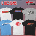 Shirt planet Chocolate parody Contento na sayo, Kikiam Design Collection Trendy T-shirt Unisex