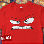 Shirt planet Inside out faces Joy, Anxiety, Sadness, Embarassment, Envy Design T-shirt High quality