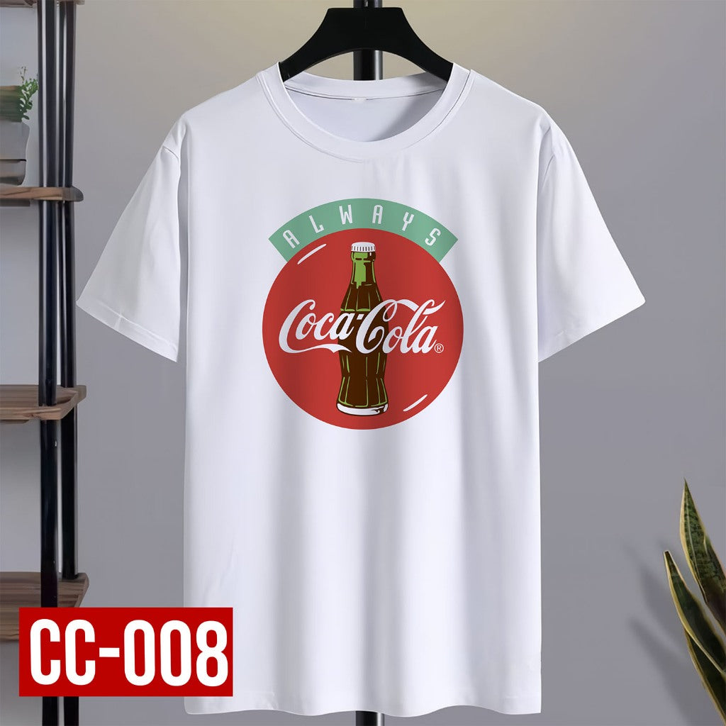 Shirt planet Parody Coke diet Enjoy cherry coke Coca-cola Design T-shirt Unisex
