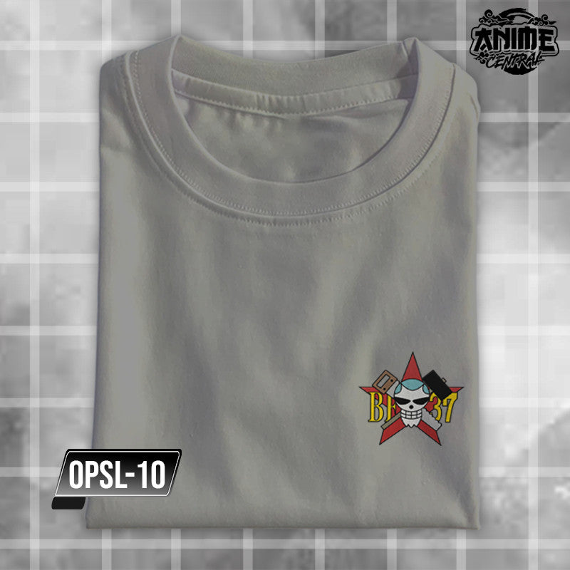 Embroidery Anime One piece Character logo Luffy, Chopper, Zoro, Sanji, Robin Design T-shirt Unisex