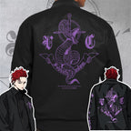 Anime Sabbath Crew Windbreaker Team Windbreaker Jacket Wooin, Joker, Hyuk, Vinny Character Design