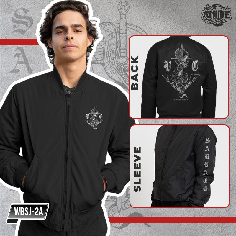 Anime Sabbath Crew Windbreaker Team Windbreaker Jacket Wooin, Joker, Hyuk, Vinny Character Design