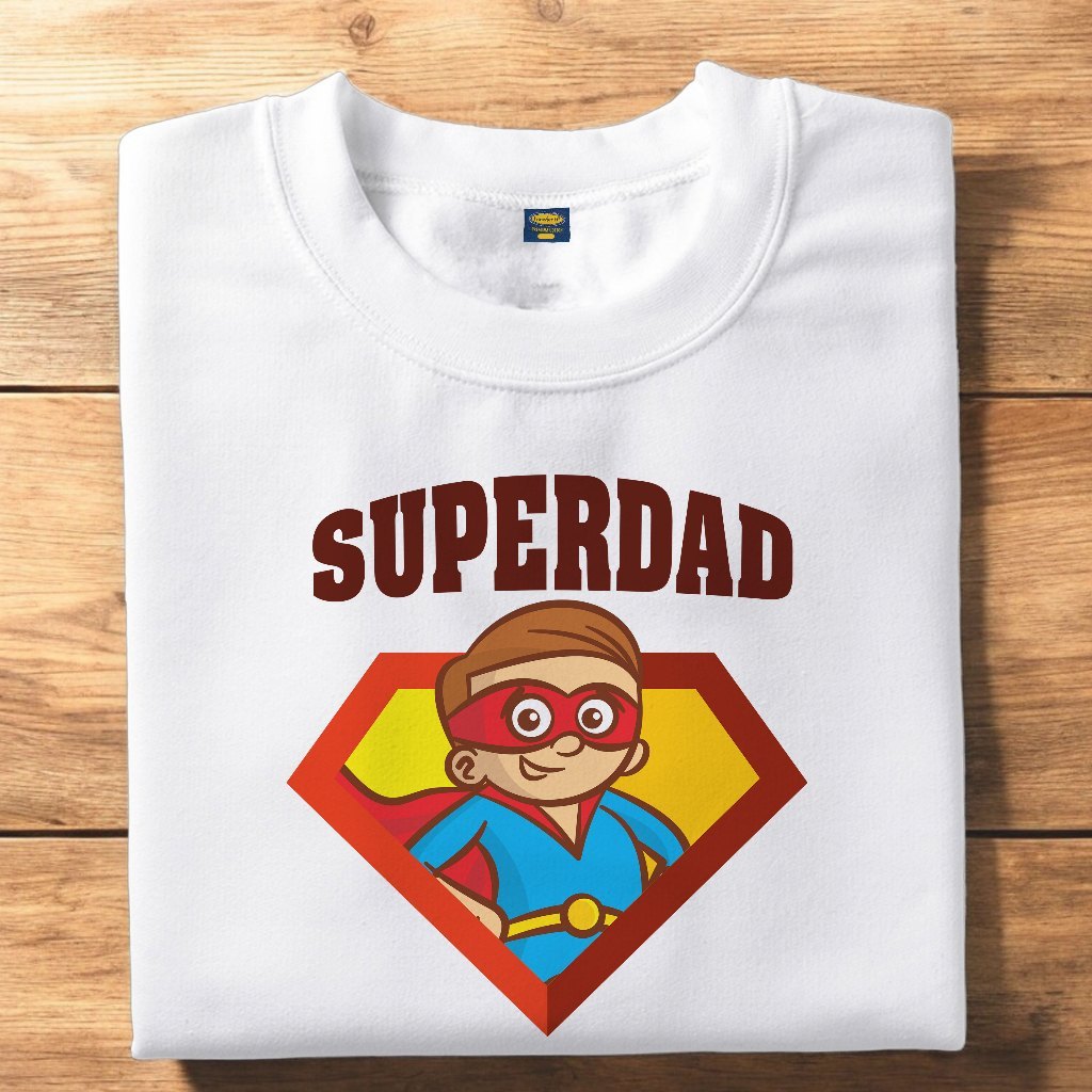 Transfer It Superhero Family Super Mom Dad Kid   Personalize Family Shirt SOLD per PIECE