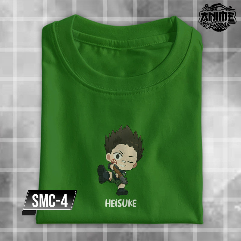 Anime Chibi Sakamoto days Akira, Uzuri, Shishiba, Osaragi, Heisuke, Asakura Character Design T-shirt
