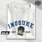 Famous anime Demon Slayer University Tanjiro Zenitsu Inosuke Nezuko Character Design T-shirt Unisex