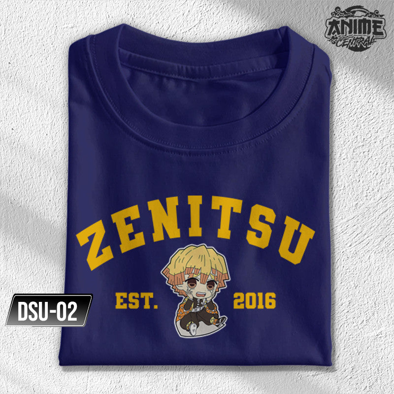 Famous anime Demon Slayer University Tanjiro Zenitsu Inosuke Nezuko Character Design T-shirt Unisex