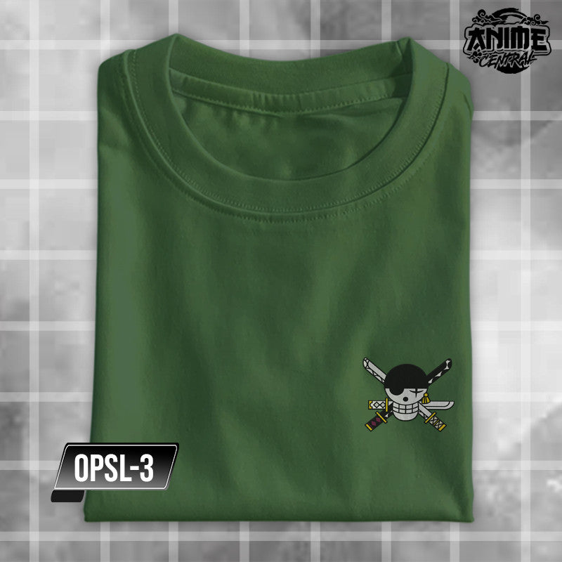 Embroidery Anime One piece Character logo Luffy, Chopper, Zoro, Sanji, Robin Design T-shirt Unisex
