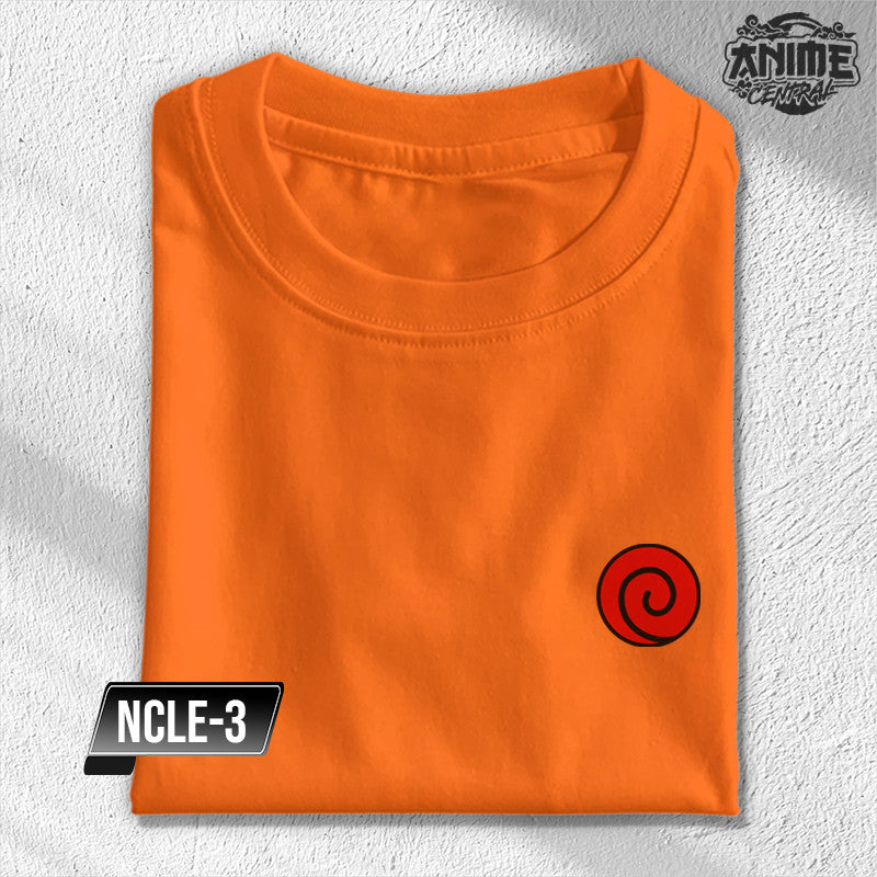 Embroidery Famous Anime Naruto Character Logo Design T-shirt Unisex High quality