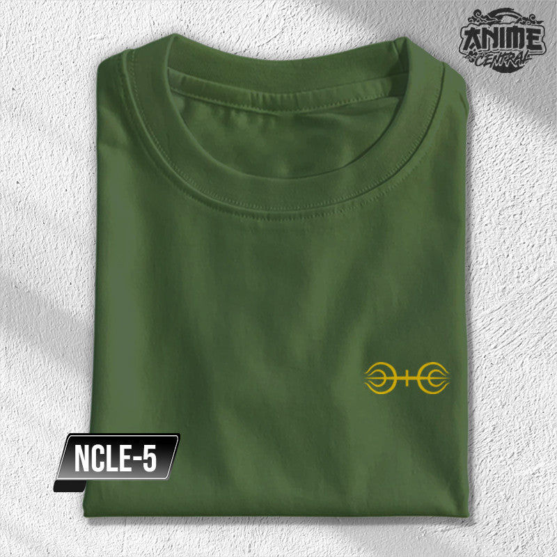 Embroidery Famous Anime Naruto Character Logo Design T-shirt Unisex High quality