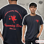 Anime Windbreaker Character Humming bird crew, Kazuma, Light cavalry, Iron star Design T-shirt