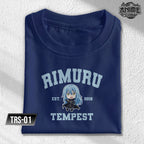 Anime That time I reincarnated as Slime Rimuru, Shion, Gobta, Shuna, Milim Character Design T-shirt