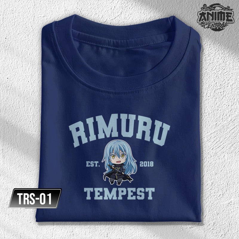 Anime That time I reincarnated as Slime Rimuru, Shion, Gobta, Shuna, Milim Character Design T-shirt