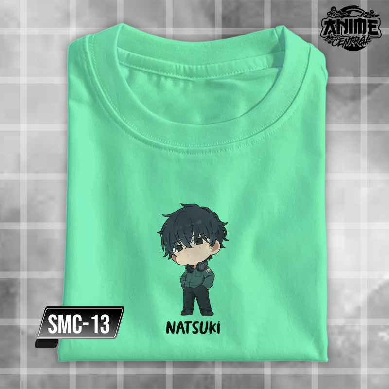 Anime Chibi Sakamoto days Akira, Uzuri, Shishiba, Osaragi, Heisuke, Asakura Character Design T-shirt