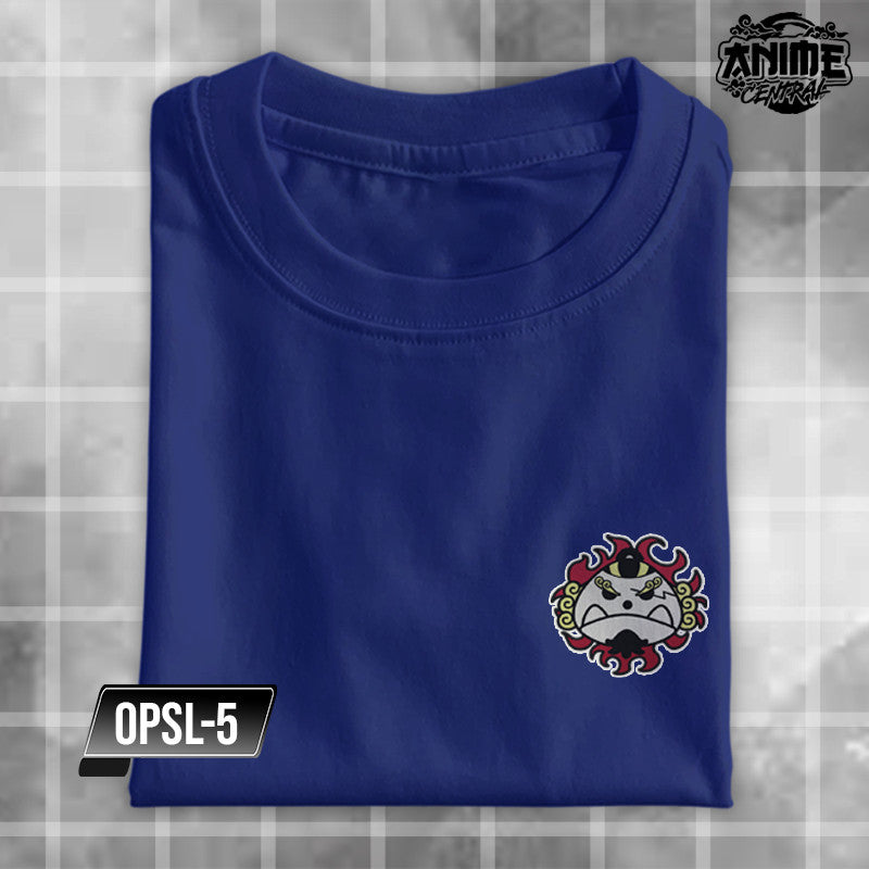 Embroidery Anime One piece Character logo Luffy, Chopper, Zoro, Sanji, Robin Design T-shirt Unisex