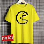 Shirt planet Famous Games Pacman Blinky Pinky Inky Clyde Character Faces Design T-shirt Unisex