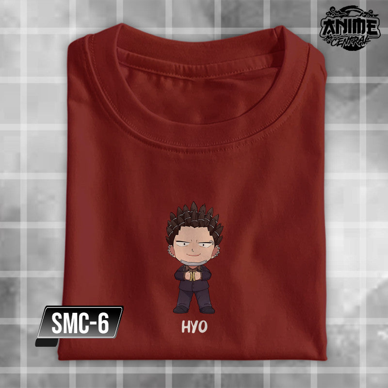 Anime Chibi Sakamoto days Akira, Uzuri, Shishiba, Osaragi, Heisuke, Asakura Character Design T-shirt