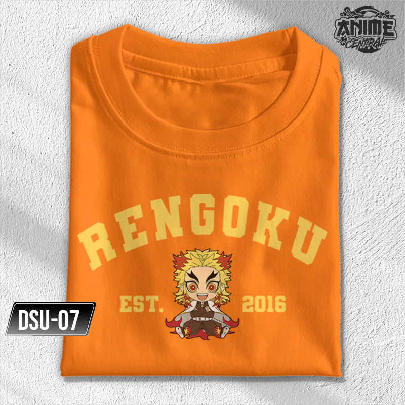 Famous anime Demon Slayer University Tanjiro Zenitsu Inosuke Nezuko Character Design T-shirt Unisex
