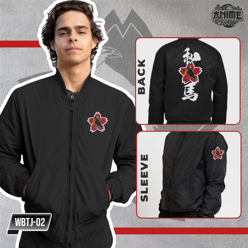 Anime Windbreaker Character Windbreaker jacket Humming bird crew, Kazuma, Light cavalry Design