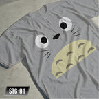 Anime Studio Ghibli No face, Nakayoshi, Catbus Character Design T-shirt Unisex High quality