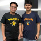 Pokemon Character Pikachu Charmander Jigglypuf Meowth Snorlax Charizard University Design T-shirt