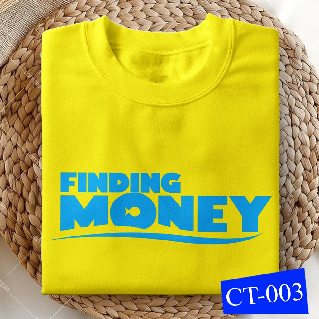 Shirt planet Funny Parody Finding money, Ayoko sayo baduy ka eh Statement Design T-shirt Unisex