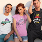 Shirt planet Pokemon brand parody Funny Pikahut, Gengarade, Mountain mew, Oddidas Design T-shirt