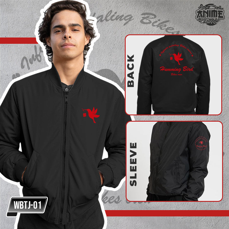 Anime Windbreaker Character Windbreaker jacket Humming bird crew, Kazuma, Light cavalry Design