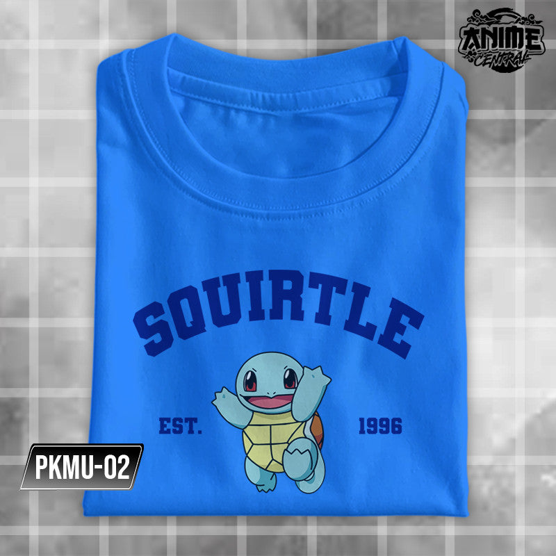 Pokemon Character Pikachu Charmander Jigglypuf Meowth Snorlax Charizard University Design T-shirt